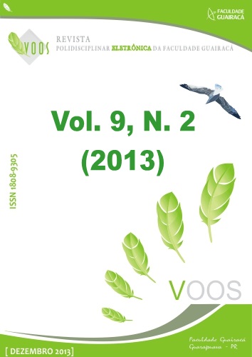 					Visualizar v. 9 n. 2 (2013): Revista Polidisciplinar Voos
				